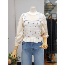 써스데이아일랜드 꽃 자카드 뷔스티에 니트 T216MVT139(1271247)