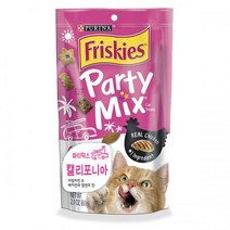 *5개묶음* 퓨리나 파티믹스 트릿 캘리포니아 60g[고양이순살코기간식], 1개