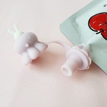 아가프라 문어 파우치캡 1p+케이스(사은품)/실리콘파우치 토퍼, 핑크