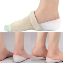 양말속 충격완화 실리콘 키높이 깔창 2.5 3.5 4.5cm