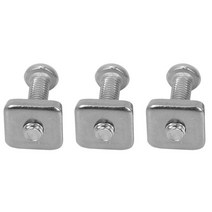 3pcs 서핑 보드 테일 핀 나사 m4m5 서핑 핀 네일 볼트 나사 롱 보드 슬라이딩 핀 나사 플레이트 서핑 나사가있는 단일 핀 나사, m5 x 19mm