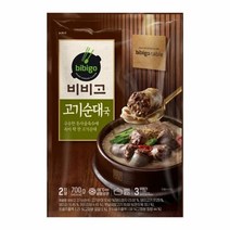 [한끼](냉동) 비비고 고기순대국 700g 간편식 아침대용 캠핑 자취생 필수품 간단식사 CJ 우리집 식재료, 27개