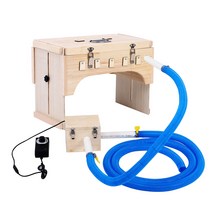 주열기 허리 다리온열기 원적외선 무릎 물리치료, 수직 침걸이 뜸 + 메쉬 슬롯 + 연기 배출기