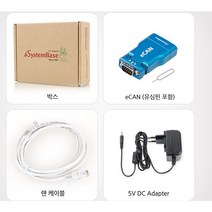 시스템베이스 Systembase eCAN 이더넷 to CAN 컨버터 Ethernet to CAN컨버터 캔통신