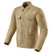 레빗 바이크 자켓 바이크 캐주얼 상의 오버셔츠 CE보호대 WORKER SAND, S