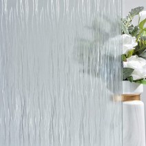 암막 시트지 창문 개인 정보 보호 필름 정적 집착 서리로 덥은 덮개 홈 오피스 용 유리, 45x500cm, 적갈색