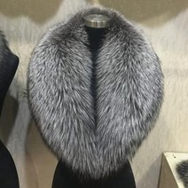 퍼목도리 에코퍼 털목도리 은호 털 칼라 통가죽 여우털 리얼 퍼 코트 목도리 겨울