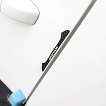 [간지] 스포티지 더볼드 도어가드 문콕 외관 흠집 예방 레터링 포인트 에폭시 몰딩 용품, 블루카본(4P)
