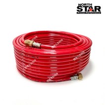 노스스타 충전분무기 호스 6mm 회전자 닛뿔 장착 호스, 50M
