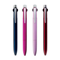 유니 제트스트림 볼펜 프라임 SXE3-3000-05 핑크 / 흑+청+적/0.5 / 1개입 / 79482