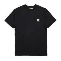 칼하트 포켓 반팔티 블랙 K87-001