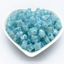 레고장식장 아크릴장식장 피규어장식장 유리장식장 새로운 50pcs 10mm AB 아크릴 색상 뾰족한 별 모양 느슨, 02 02