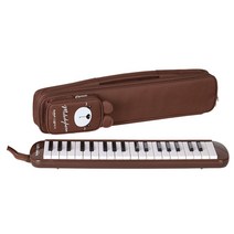 PGM*^몰다벨 DM-HC37 멜로디혼 브라운 손잡이 악기 어린이음악 어린이언 학습언 언악기 멜로디 멜로디언 어깨끈^^췤pgm, a^^옵션없슴