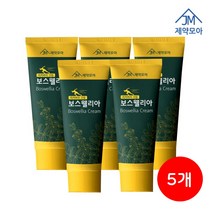 제약모아 보스웰리아 리커버리크림 근육 통증완화 바르는 스포츠크림 100ml (5개)