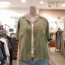 BCBG [올앤선드리] 자켓으로도 이쁘게 입을수있는 마100% 블라우스** 코네타BL*A1M5B441