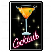 led 큐브 간판 네온 아크릴 미니 간판 형광 바 주석 기호 클럽 펍 플라크 다채로운, t, 20x30cm