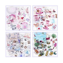 스윗 페어리테일 동화 일러스트 소녀 디저트 캐릭터 데코 다꾸 스티커 다이어리 꾸미기, 03 : 레트로타임