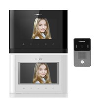 코맥스 비디오폰 CAV-77M 아날로그방식 노출형 인터폰 초인종, CAV-77M화이트+DRC-4Y/자가설치