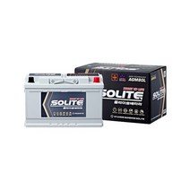 기아 K7더 프레스티지 쏠라이트 자동차 배터리 AGM80L, 없음, 1개
