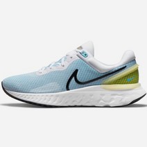 (국내매장판/AS가능) 나이키 운동화 런닝화 러닝화 리액트 마일러 3 화이트 블루 DD0490-100