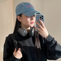 나나상점 레트로 빈티지 데님 청 뉴욕 볼캡 2color