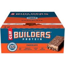 클리프 빌더스 프로틴 바 68g, 12개입, Chocolate