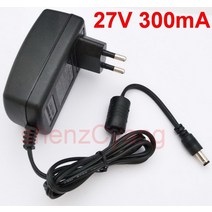 어댑터 1pcs dc 27v 200ma 300ma 400ma 500ma 600ma 700ma 800ma ac 100v-240vconverter 스위칭 전원 어댑터 공급 x 호환, 27v 300ma