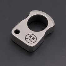 EDC 황동 너클 썸 링 병따개 디펜스 키 체인 펜던트, 01 1