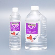 바톨라인 저취 미네랄스피릿 신나 희석제 화이트스피릿 오일스테인 페인트 바니시 희석 및 세척, 750ml(19944610), 1개