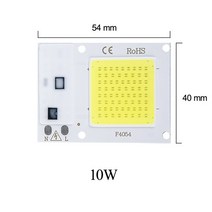 특이한 무드등 아크릴 무드등 220V 10W 20W 30W 50W COB LED 칩 램프 투광 조명 전구 IP65 고전력 다이오드 매트릭스 DIY 스포트라이트 거리 광장, 01 10W_01 220V_02 Warm White