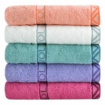(송월타올) 베이직 에스닉 140g 10매 선물용 답례 고급수건 타월, 색상:분홍
