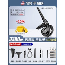 먼지 전기 송풍기 먼지 송풍기 불고 빠는 이중 사용 12v24v 자동차 그을음 송풍기 건설 현장 휴대용, 게일스타일 3300w 익스트림 블로어 + 업그레이