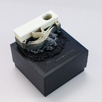 해리포터 호그와트 캐슬 포스트잇 3D 입체 메모지Omoshiroi 3D 노트 디자인 성 동화 메모 패드 스티커 공주, 16 Great wall
