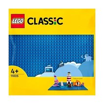 레고 LEGO 11025 클래식 블루 베이스플레이트 건설 빌딩 베이스 정사각형 32x32 빌드 디스플레이 보드, Single