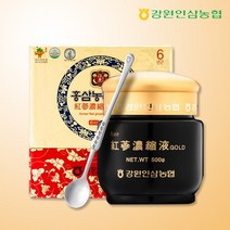 [강원인삼농협] 홍삼농축액 골드 500g / 국산 6년근 홍삼농축액 100% / 본토지기, 1개