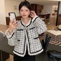 트위드자켓 코트 여성코트 자켓 여성자켓 봄자켓 반코트 봄코트 보브코트 P8880