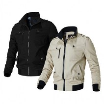 봄 가을 항공 점퍼 잠바 블루종 자켓 남성 남자 바람막이 트러커 긴팔 간절기 아우터