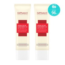 [셀퓨전씨] 더마 릴리프 썬스크린 50ml+50ml, 상세 설명 참조, 상세 설명 참조