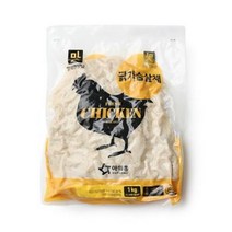 닭가슴살채 행복한맛남 1kg, 단품, 단품