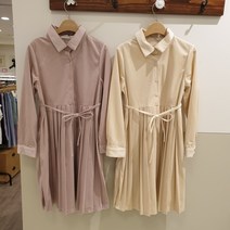 일로딜로 부평점 22년 305 잔골덴으로 우아하고 고급스러운 플리츠로 된 원피스