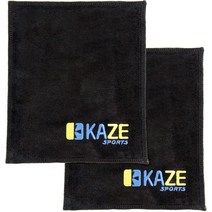 KAZE SPORTS 볼링공 수건 프리미엄 샌딩클리너 타월, 단일옵션