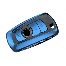 BMW 키케이스 키홀더신제품 ABS 도금 자동차 키 케이스 커버 Bmw F20 F30 G20 f31 F34 F10 G30 F11 X3 F25, 02 blue shell