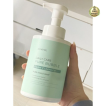 은율 데일리케어 퓨어 버블 약산성 5.5 폼클렌징, 196개, 500ml