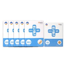 밴드골드 대용량 반창고 밴드 일반형 100매 X 5개 + 밴드골드 네모 8매 대용량 밴드 세트, 밴드골드 대용량 일반형 밴드 500매 + 네모 8매