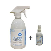 바이러캐쳐 살균소독제 500ml+100ml 살균 바이러스 탈취 뿌리는 무알콜 스프레이 소독제, 1통, 500ml