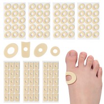 톡톡창고 발보호 패치 티눈 패드 굳은살 방지 물집 패드 티눈 밴드 발쿠션 보호 새끼 발가락, 사선원형-대