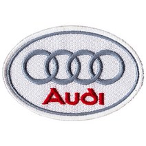 와펜 D822 - 레이싱 Audi 아우디 타원 패치
