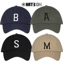 햇츠온 빅로고볼캡모자402(SMBWCK0402BK)