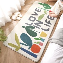 긴러그 부드러운 현관 독특한 특이한 직사각형 러그