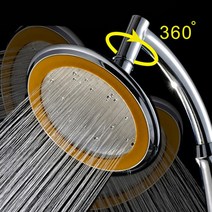 해바라기 샤워기 150 원형 헤드 수압상승 수전 욕실 인테리어 기세트, 원형샤워기150